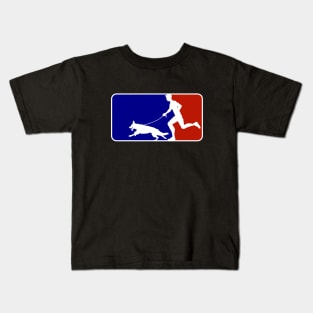 Major League Dog Walker (M) Kids T-Shirt